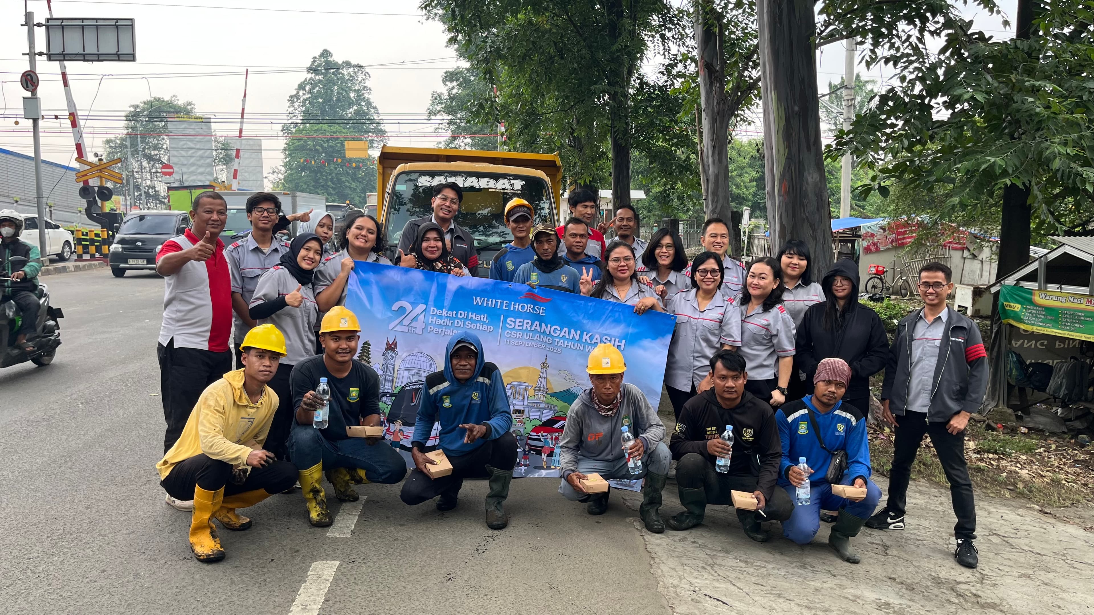Serangan Kasih · CSR Ulang Tahun White Horse