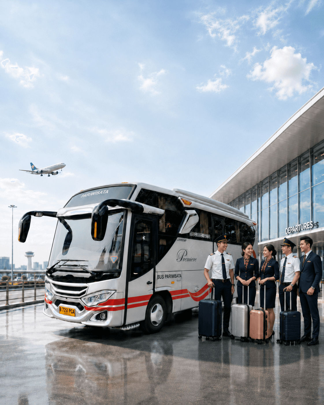 Loading penumpang · Bandara